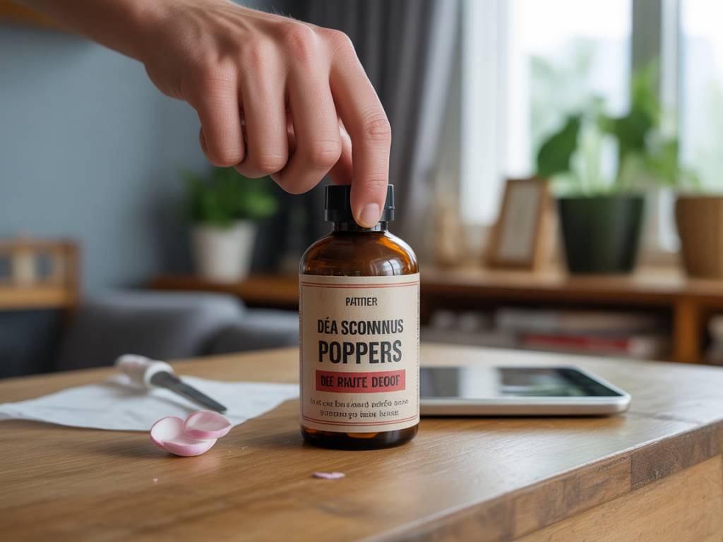 Les dangers méconnus du poppers : ce que personne ne vous dit avant d’ouvrir le flacon